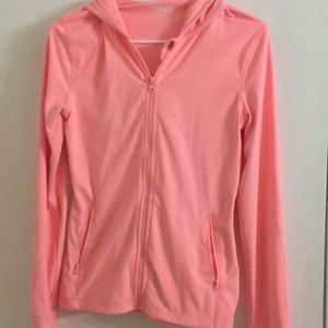 Toned by Ashy Bines pink athletic hoodie